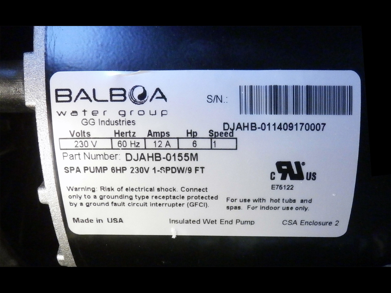 X320375 - Balboa Label View