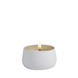 Coconut Hibiscus 3.5oz Candle | White