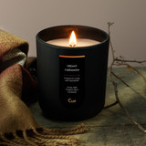 Creamy Cardamom 12oz Candle | Black