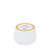 Pumpkin Latte 3.5oz white tin candle