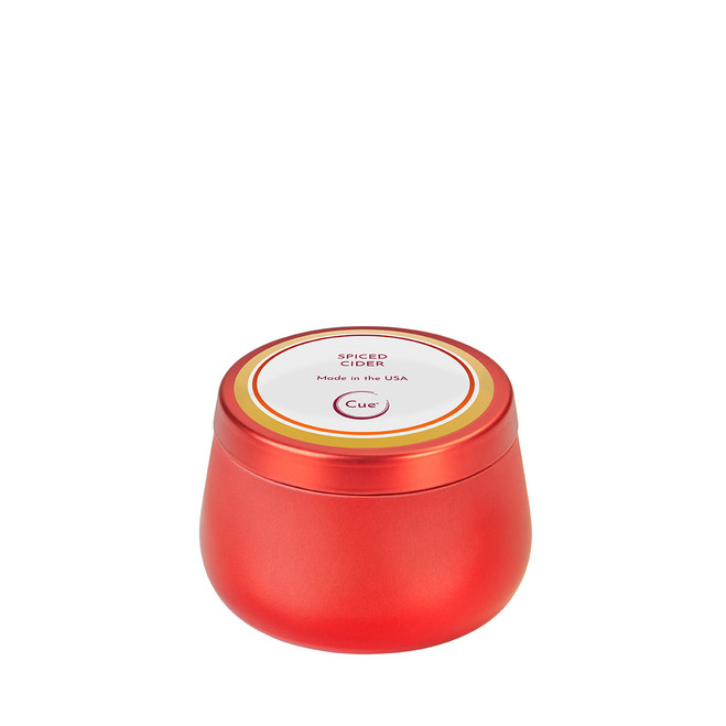 Spiced Cider 3.5oz red tin candle