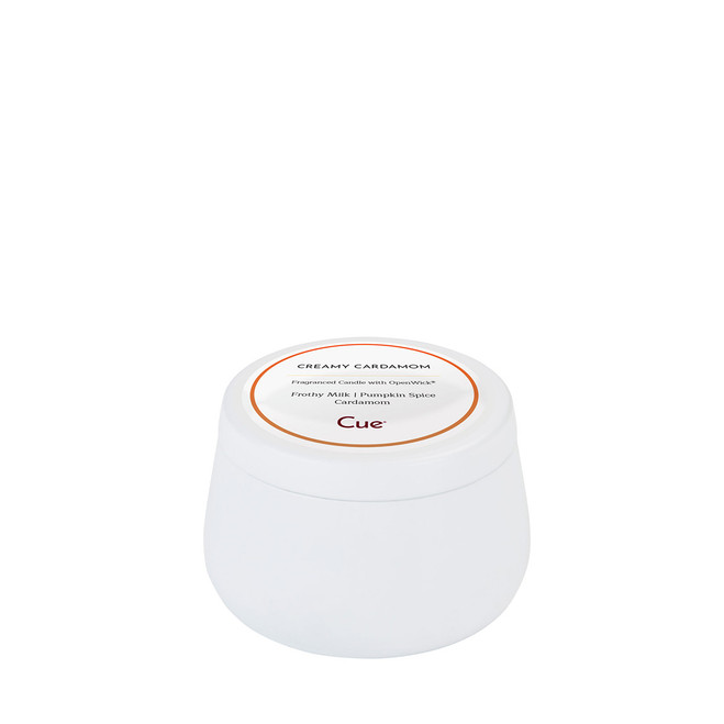 Creamy Cardamom 3.5oz Candle | White