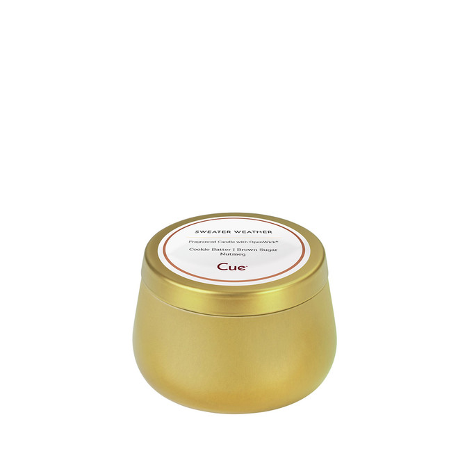 Sweater Weather 3.5oz Candle | Gold