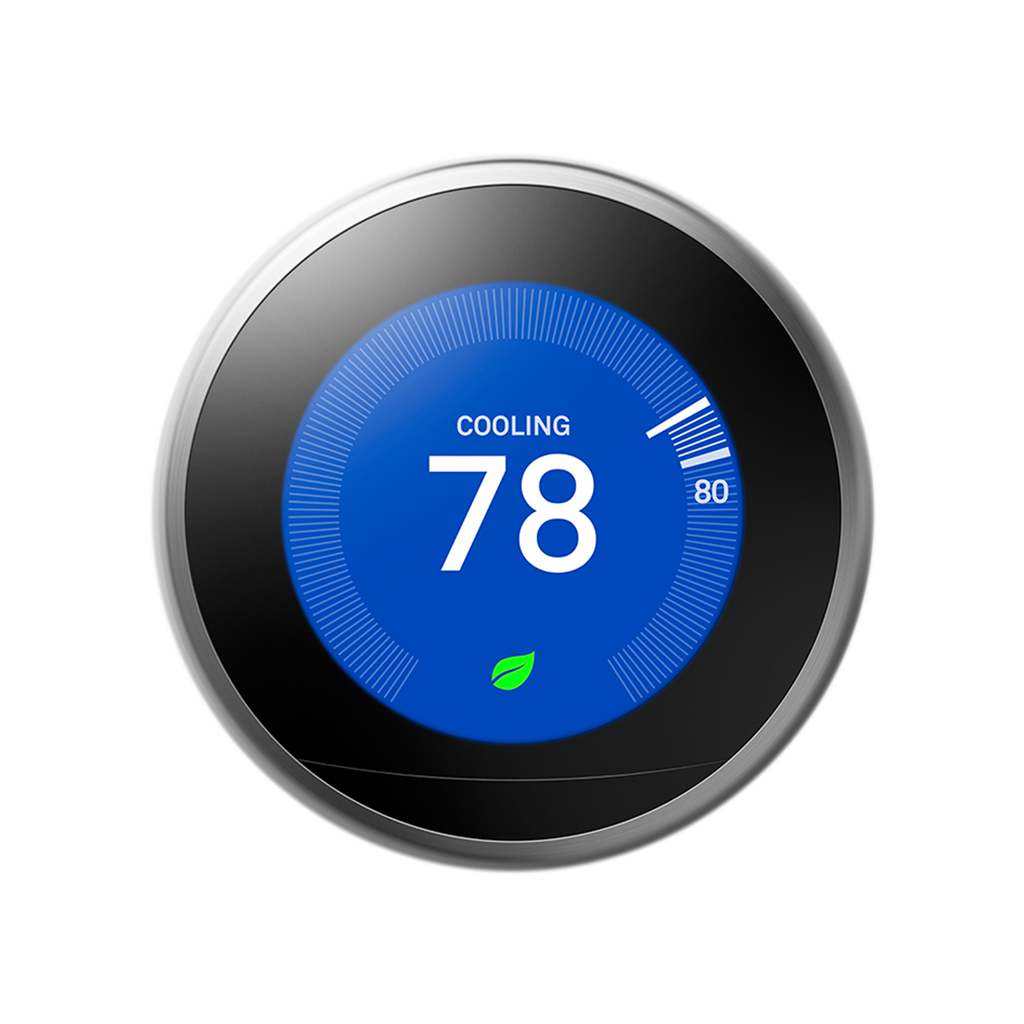 Nest Learning Thermostat- Stainless Steel