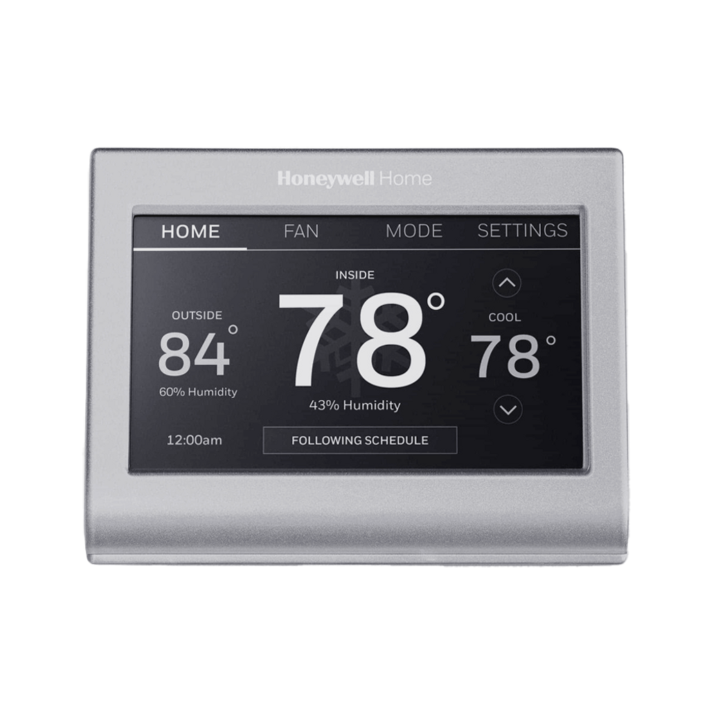 Honeywell thermostat set on 78 degrees cooling