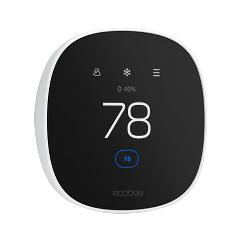 ecobee Smart Thermostat Essential right angle