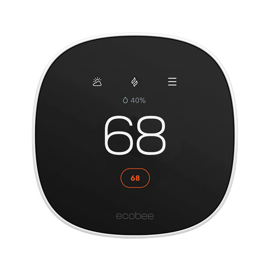 ecobee Smart Thermostat Essential heating to 68 degrees