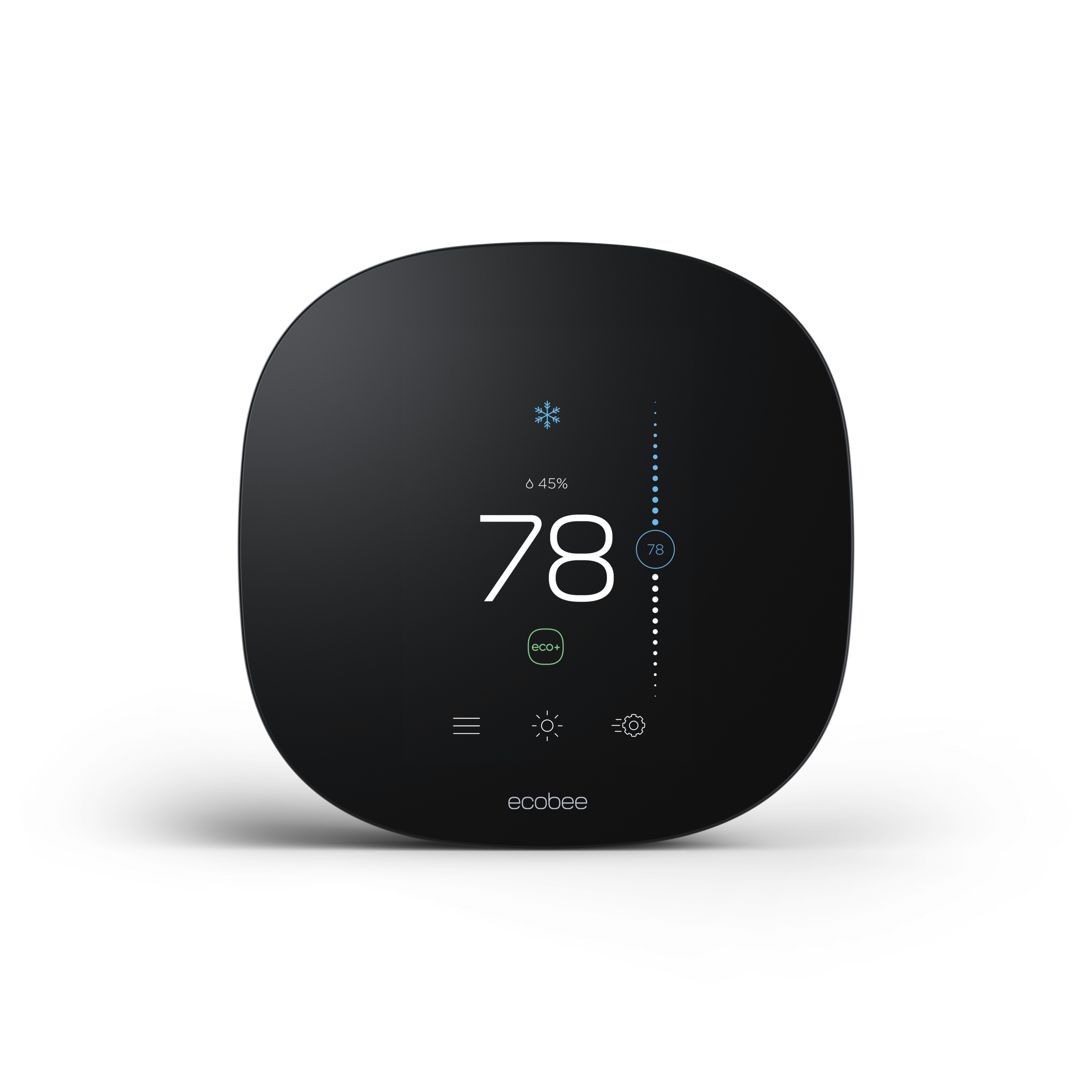 smartthermostat-sensor-threequarter-view-white-us-400px.png ecobee smart thermostat with sensor side by side