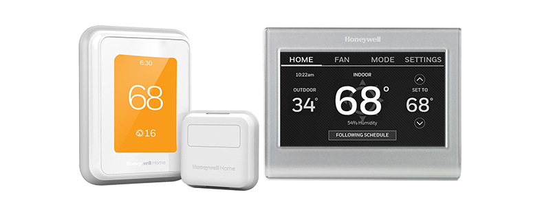 honeywell wifi thermostat png