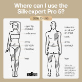 Braun Silk·expert Pro 5 IPL: Alternative to Laser Hair Removal with 4 Caps and Vanity Case, PL5347