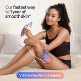 Braun Smart IPL Skin i·expert, at Home Hair Removal, Vanity Case, Venus Razor, 4 Heads, PL7387