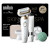 Braun Smart IPL Skin i·expert, at Home Hair Removal, Vanity Case, Venus Razor, 4 Heads, PL7387