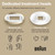Silk·expert Pro 5 IPL: Alternative to Laser Hair Removal with 2 Caps and Leather Pouch, PL5157