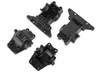 TRAXXAS Bulkhead, front & rear / differential housing, front & rear