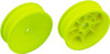 Team Associated 12mm Hex 2.2" "Slim" Front Buggy Wheels (Yellow) (2) (B6)