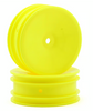 Team Associated 12mm Hex 2.2 Front Buggy Wheels (2) (B6) (Yellow)