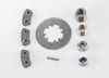 TRAXXAS Rebuild kit, slipper clutch (steel disc/ friction pads (3)/ spring (2)/ pin/ 4.0mm NL (1)/ 5.0mm NL (1))