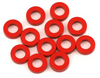 1UP Racing 3x6mm Precision Aluminum Shims (Red) (12) (2mm)