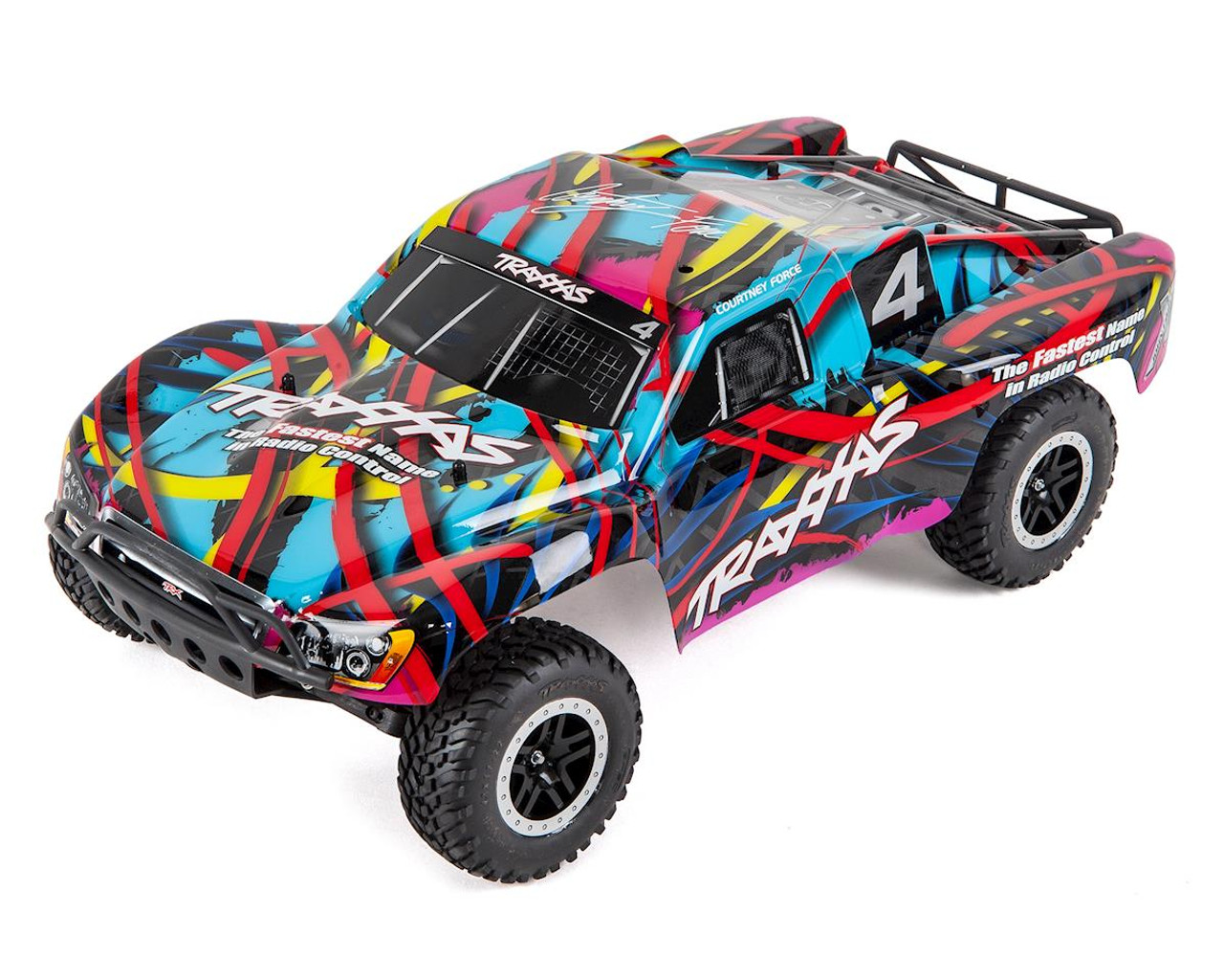 TRAXXAS 58034-1_HWN Slash: 1/10-Scale 2WD Short Course Racing Truck with TQ 2.4GHz radio system