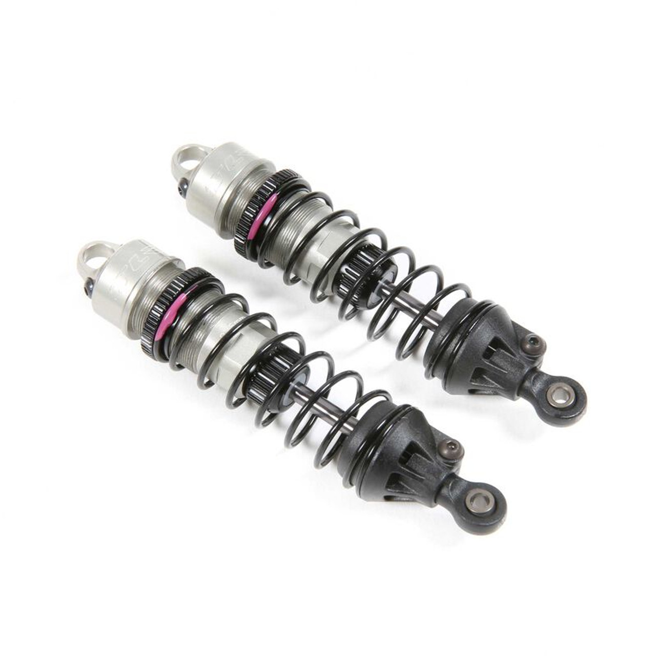 LOSI Front Shock Set, Aluminum, Assembled: 22S