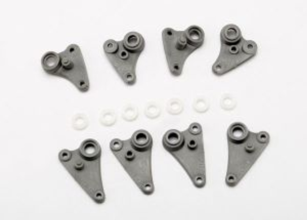 TRAXXAS Rocker arm set, progressive-2/ plastic bushings (8)