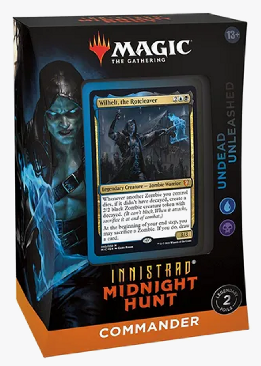 MAGIC THE GATHERING - Innistrad: Midnight Hunt Commander Deck - Undead Unleashed