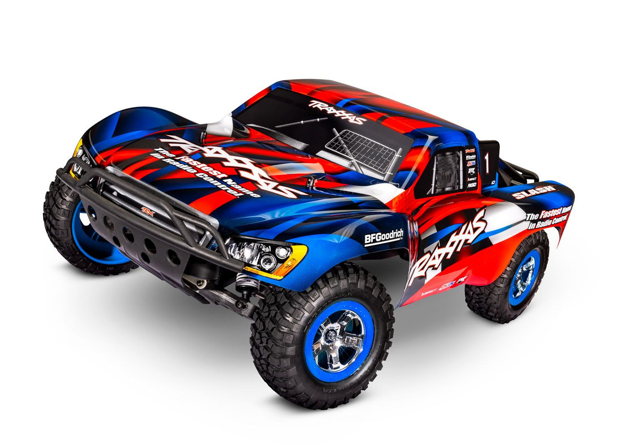 SLASH RTR WITH TQ RADIO RED/BLUE