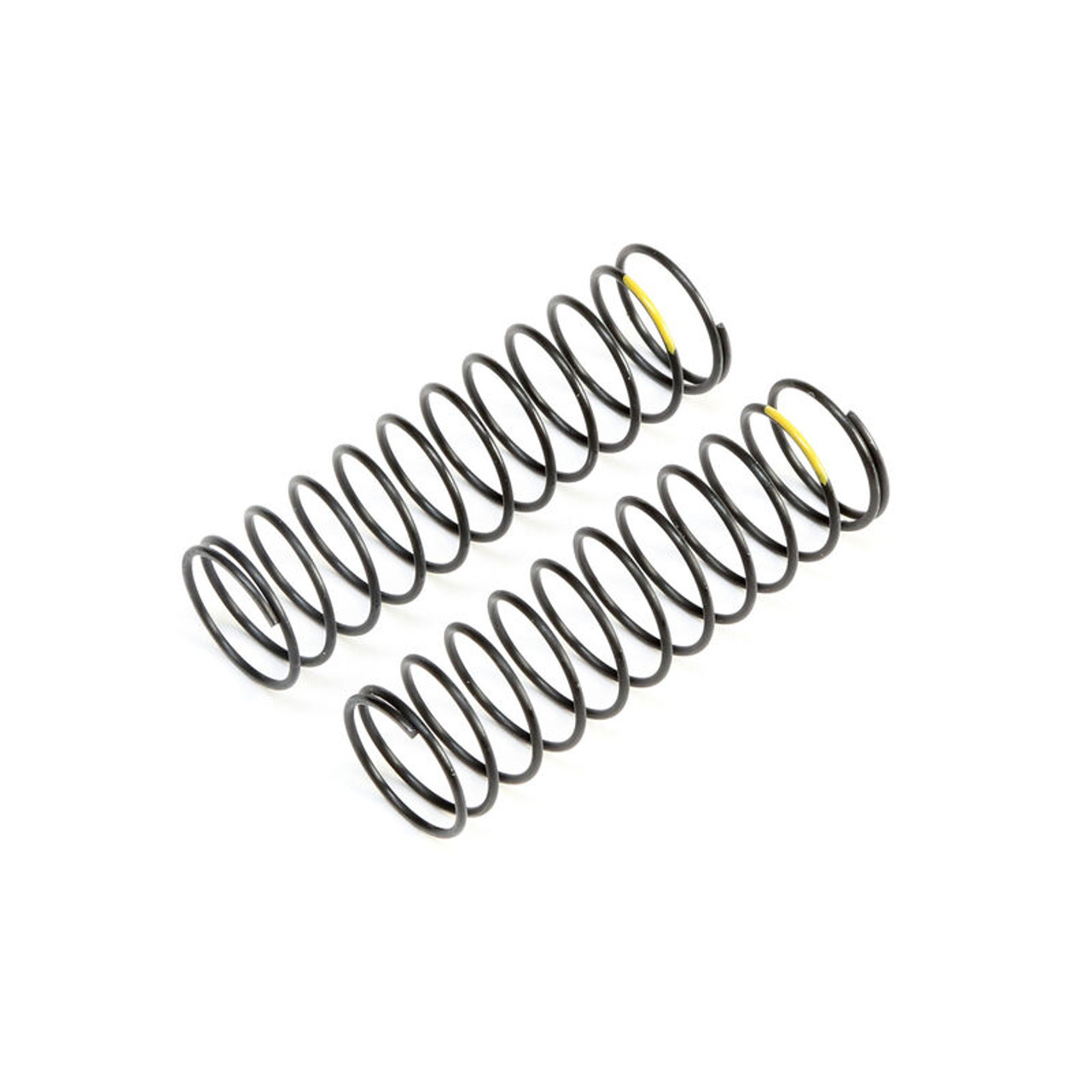 TLR Yellow Rear Springs, Low Frequency, 12mm (2)