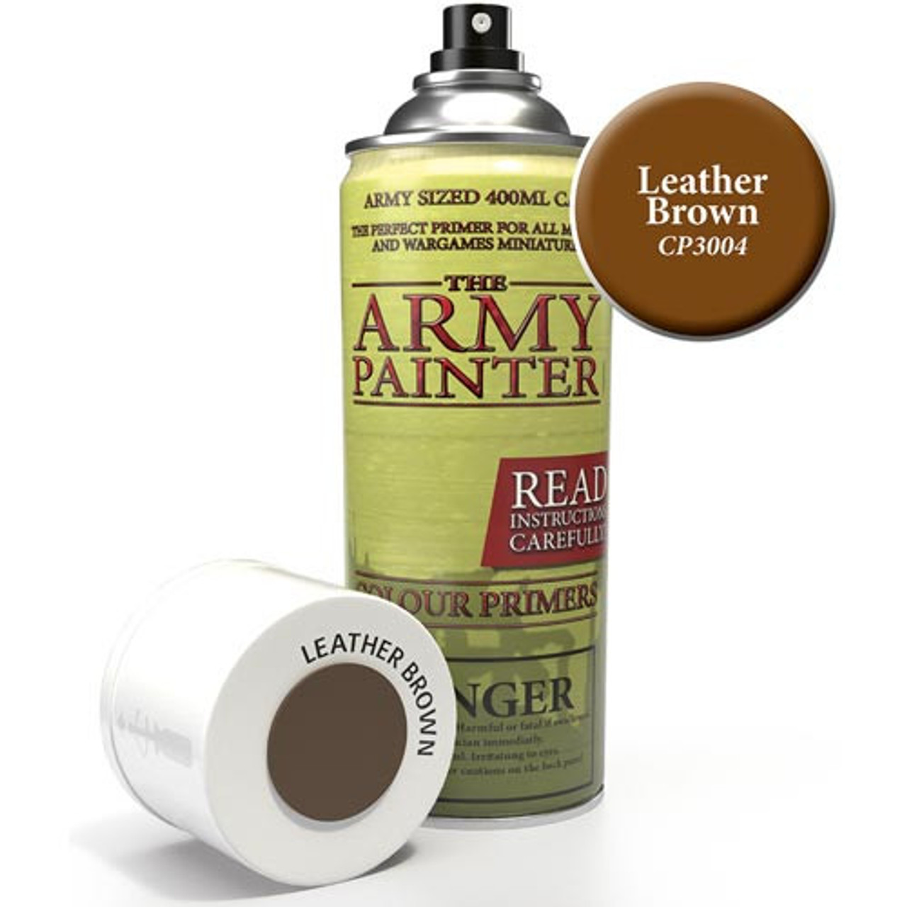 The Army Painter - Color Primer: Leather Brown (400ml)