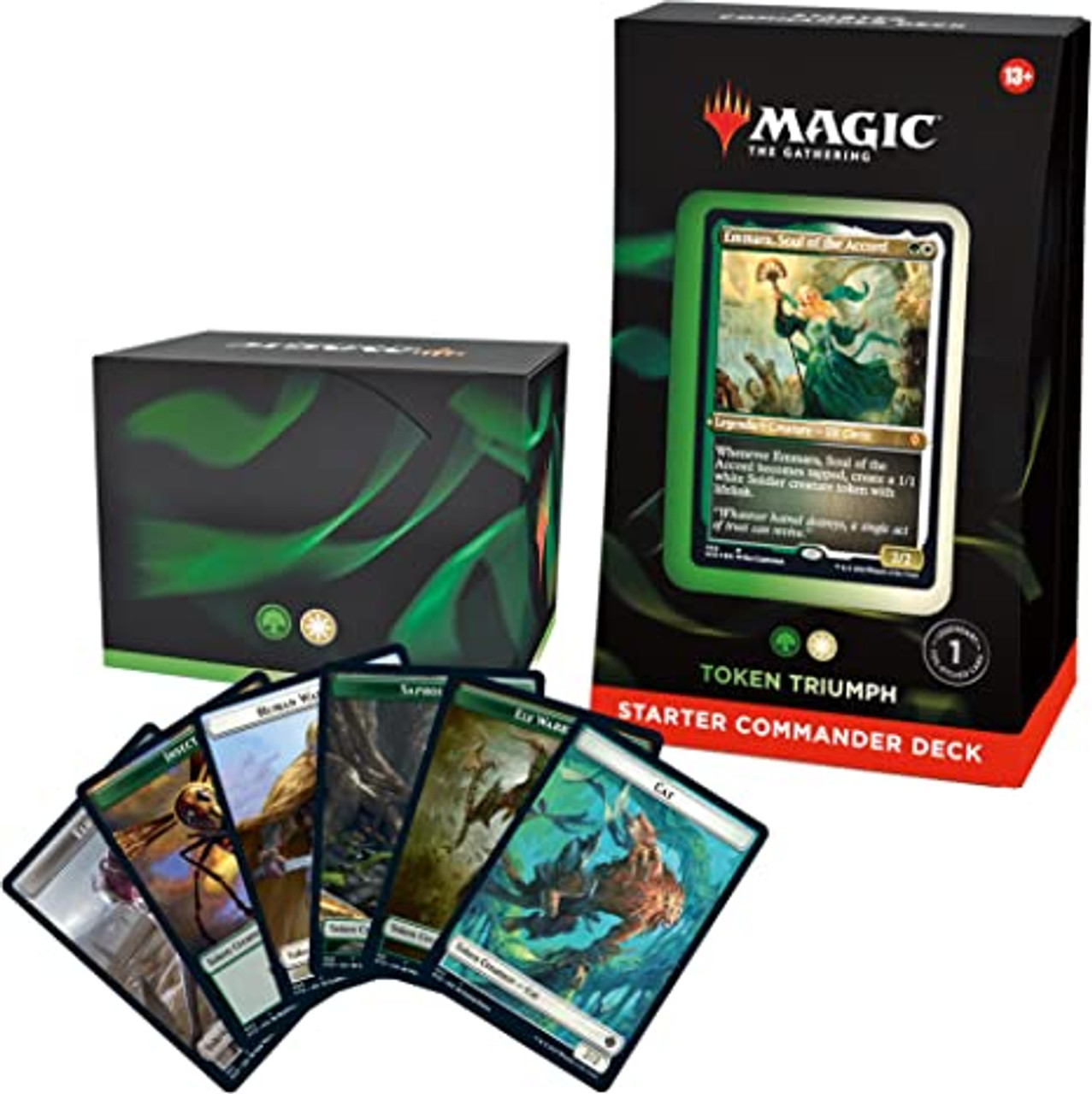 Magic: The Gathering Starter Commander Deck – Token Triumph (Green-White)