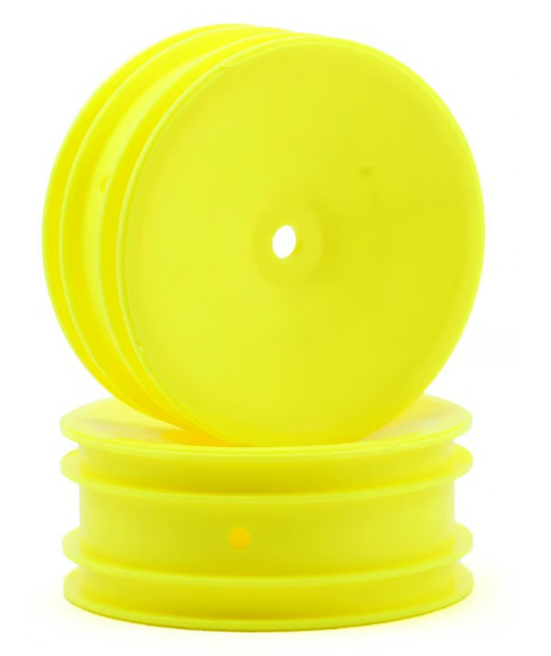 Team Associated 12mm Hex 2.2 Front Buggy Wheels (2) (B6) (Yellow)