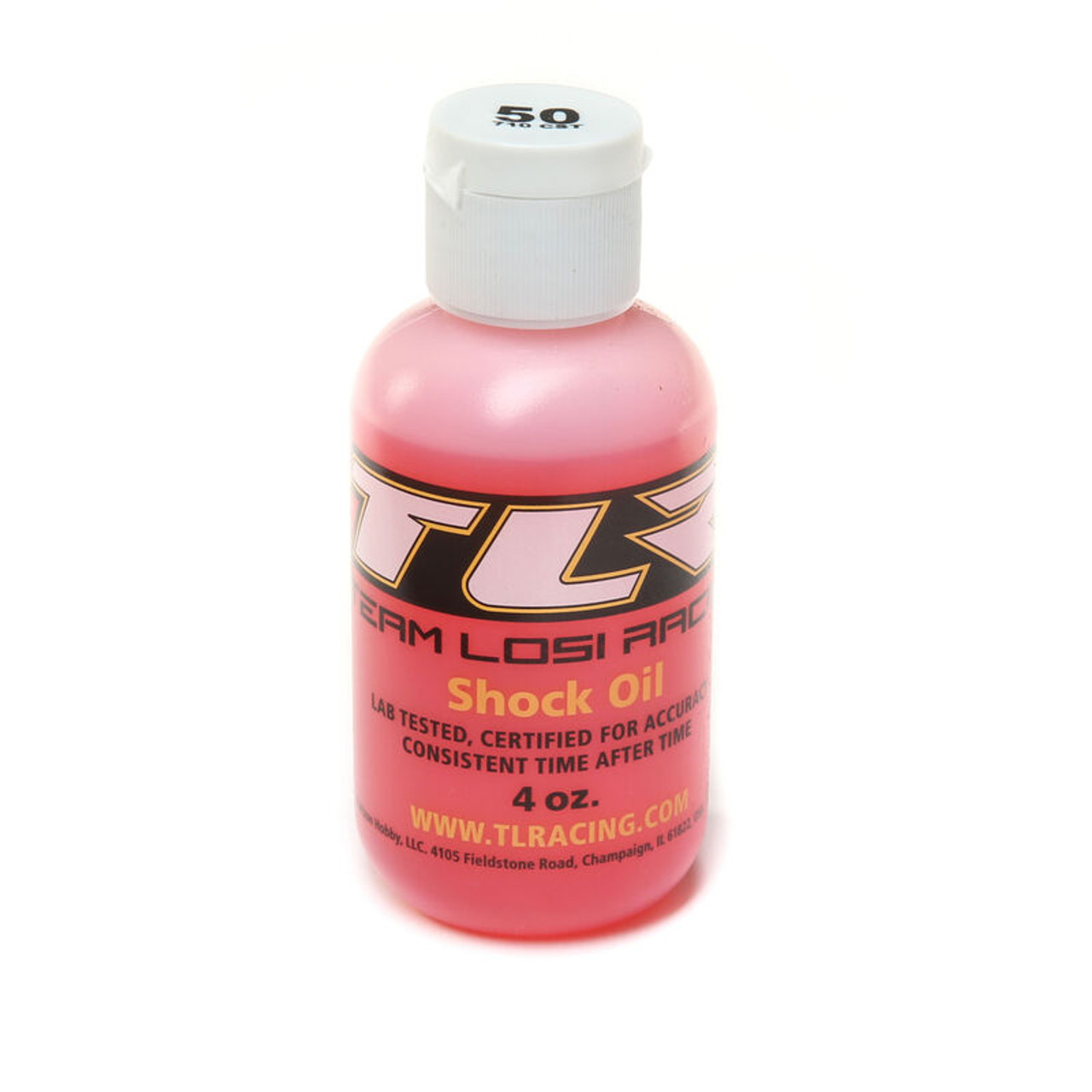 TLR SILICONE SHOCK OIL, 50WT, 710CST, 4OZ