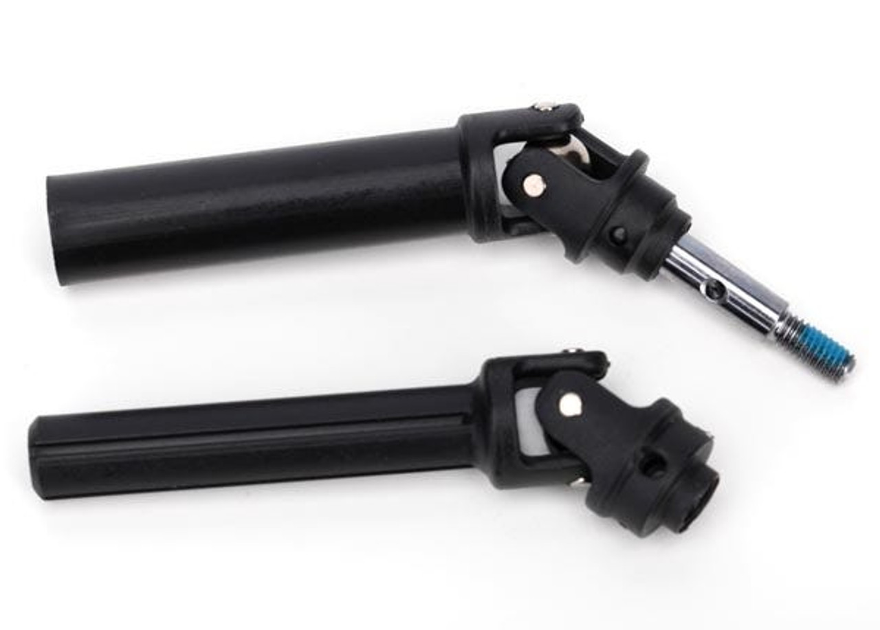 TRAXXAS Driveshaft assembly, front, heavy duty (1) (left or right) (fully assembled, ready to install)/ screw pin (1)