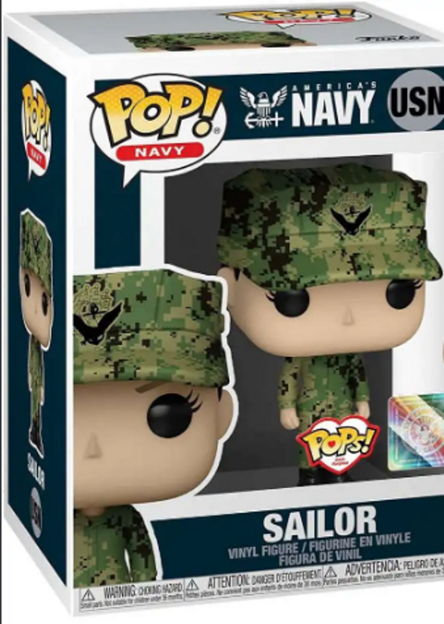 Funko Military US Navy Sailor Vinyl Figure USN [Female]