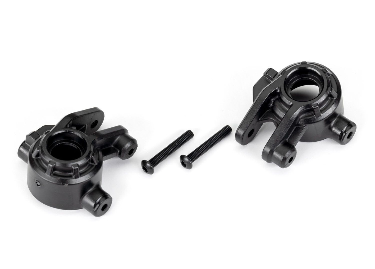 TRAXXAS STEERING BLOCKS BLACK L&R