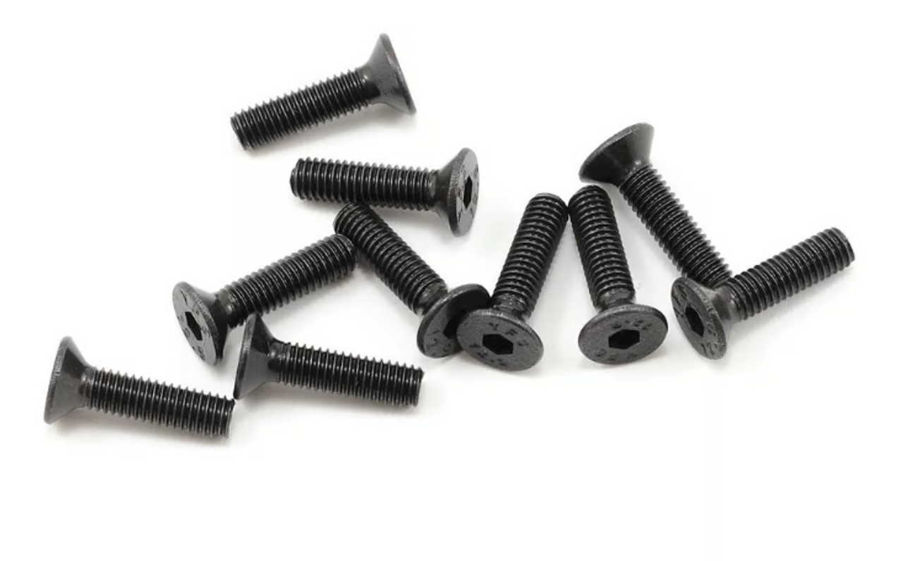 ProTek RC 3x14mm "High Strength" Flat Head Screws (10)