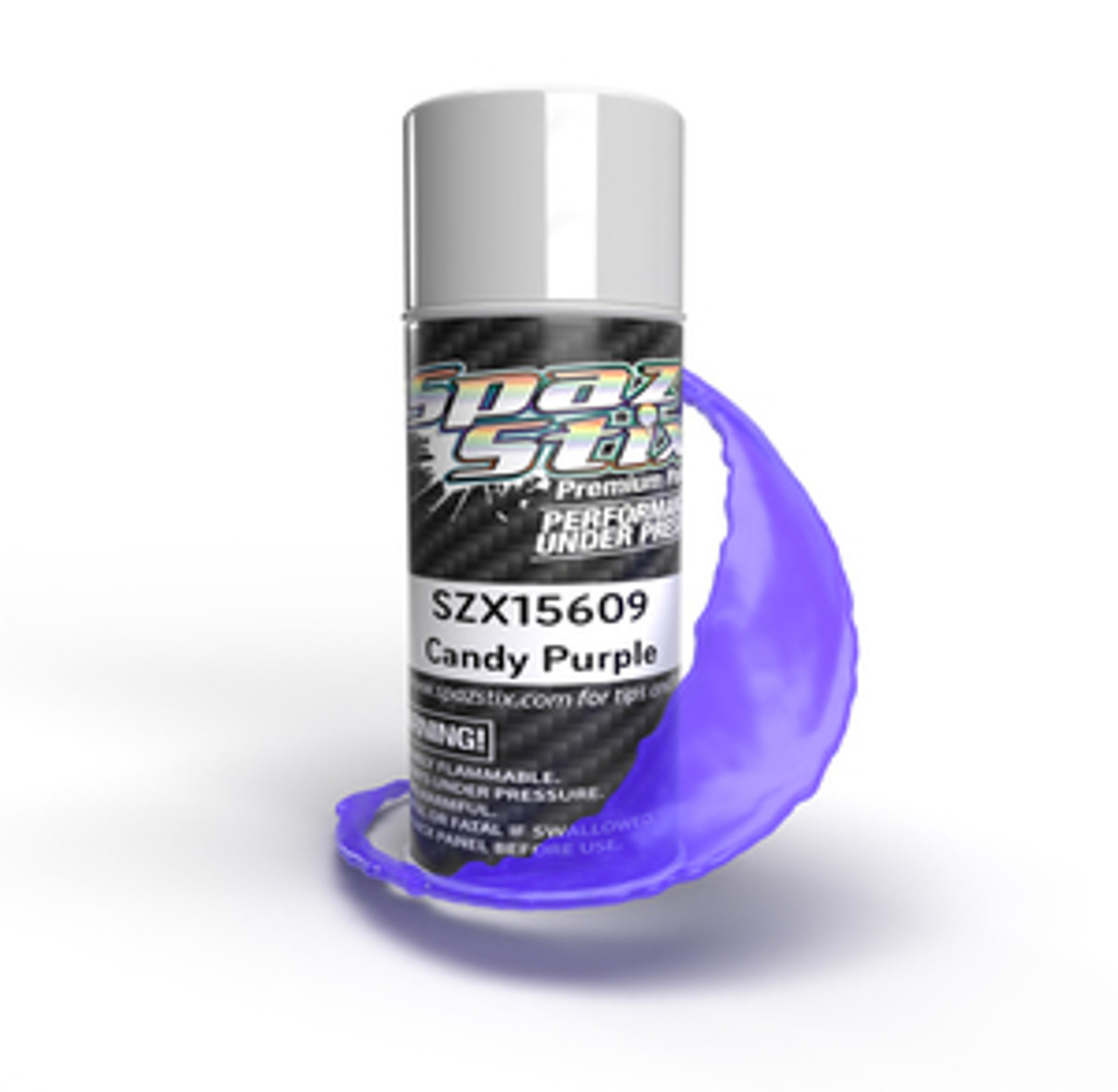 SPAZ STIX Candy Purple Aerosol Paint, 3.5oz Can
