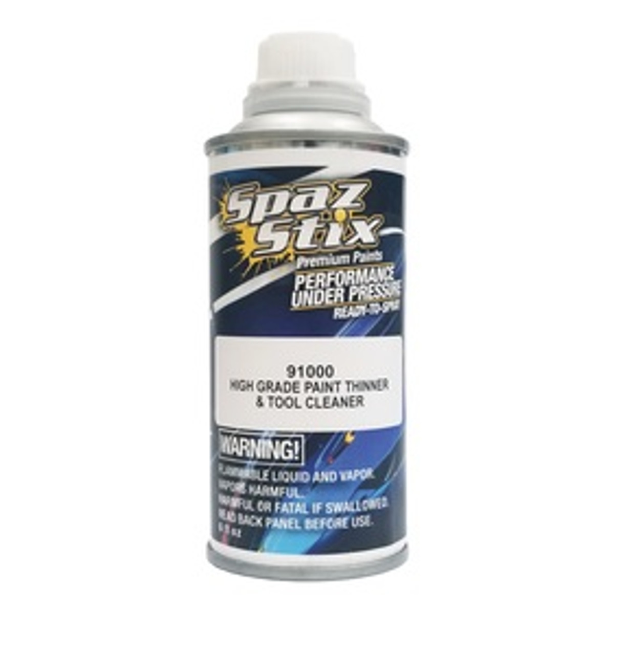 SPAZ AIRBRUSH TOOL WASH - 6 OZ LACQUER THINNER