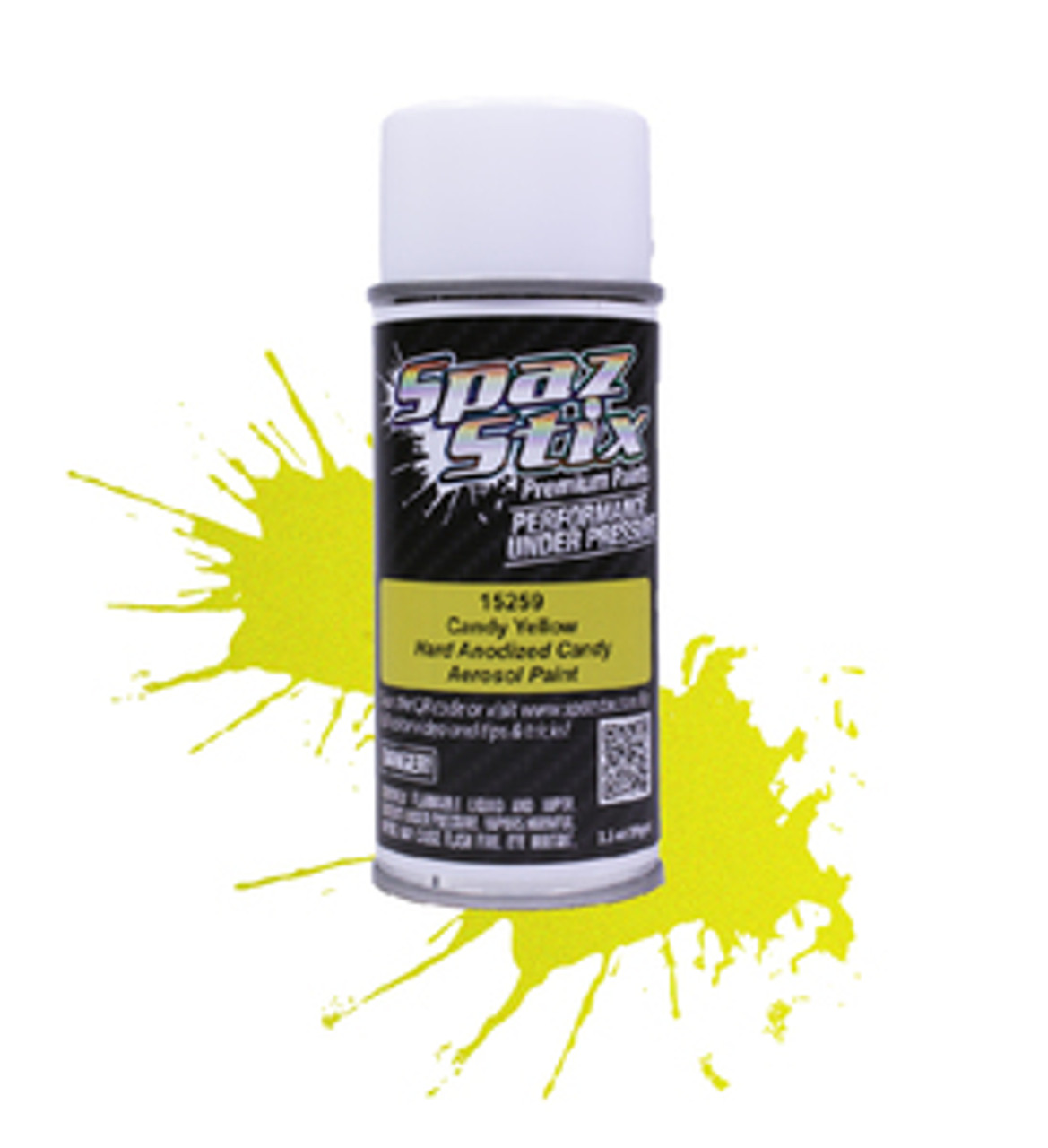 Spaz Stix Candy Yellow Aerosol Paint Spaz Stix SZX15259