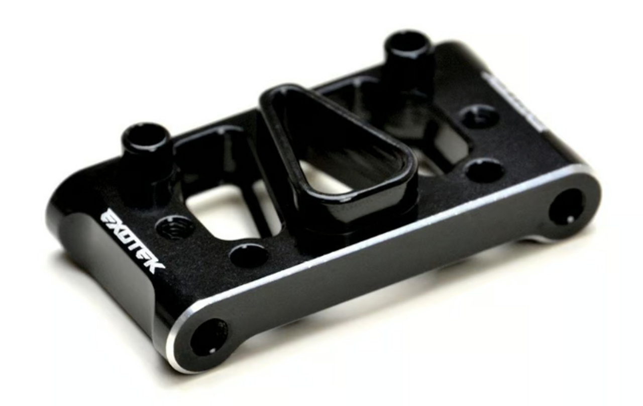 Exotek TLR 22 HD Aluminum Front Pivot (Black) EXO1904