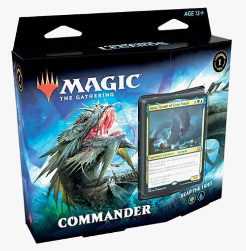 MAGIC THE GATHERING - Reap the Tides Commander Deck - Commander Legends