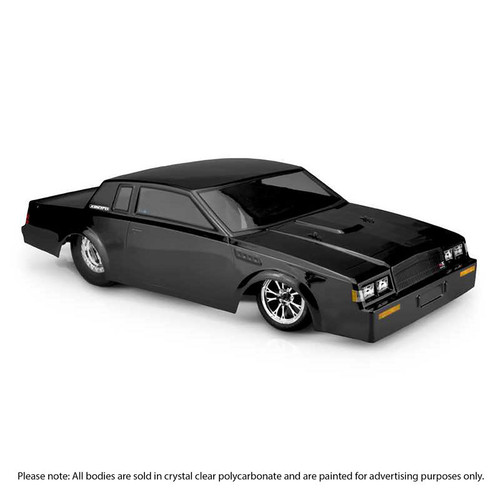 Jconcepts 1987 Buick Grand National Street Eliminator Drag Racing Body (Clear)