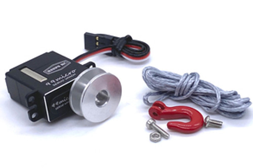 REEFS 99 Micro High Torque Digital Coreless Servo Winch, Includes Micro Spool w/ Synthetic Line