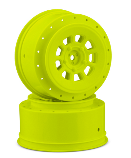 JCONCEPTS 9-Shot 12mm SC10 | SC6.2 Wheel YELLOW