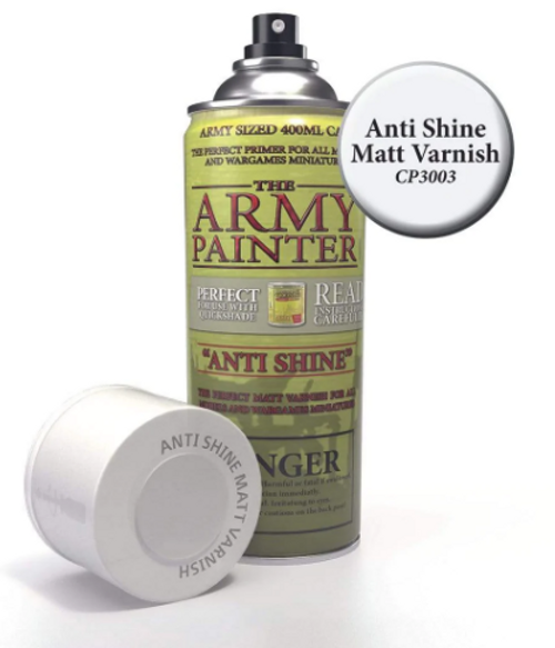 The Army Painter: Spray Varnish: Anti Shine Matt Varnish