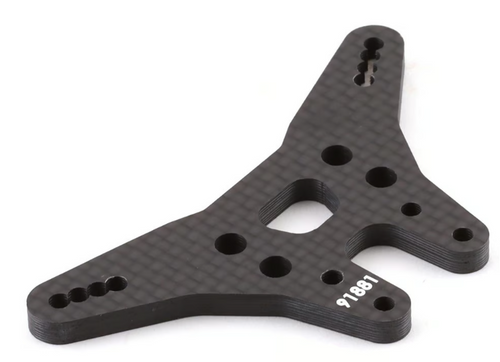 Team Associated RC10B6.3 Carbon Fiber "Wide Gull-Wing" Rear Shock Tower