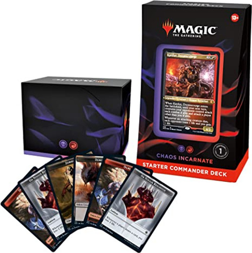 Magic: The Gathering Starter Commander Deck – Chaos Incarnate (Black-Red)