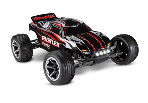 TRAXXAS RUSTLER WITH LED LIGHTS