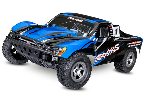 TRAXXAS SLASH RTR W/ XL-5 ESC BLUE 58024