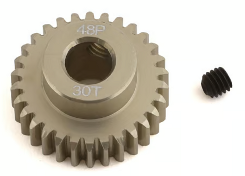 ProTek RC 48P Lightweight Hard Anodized Aluminum Pinion Gear (5.0mm Bore) (30T) PTK-8650